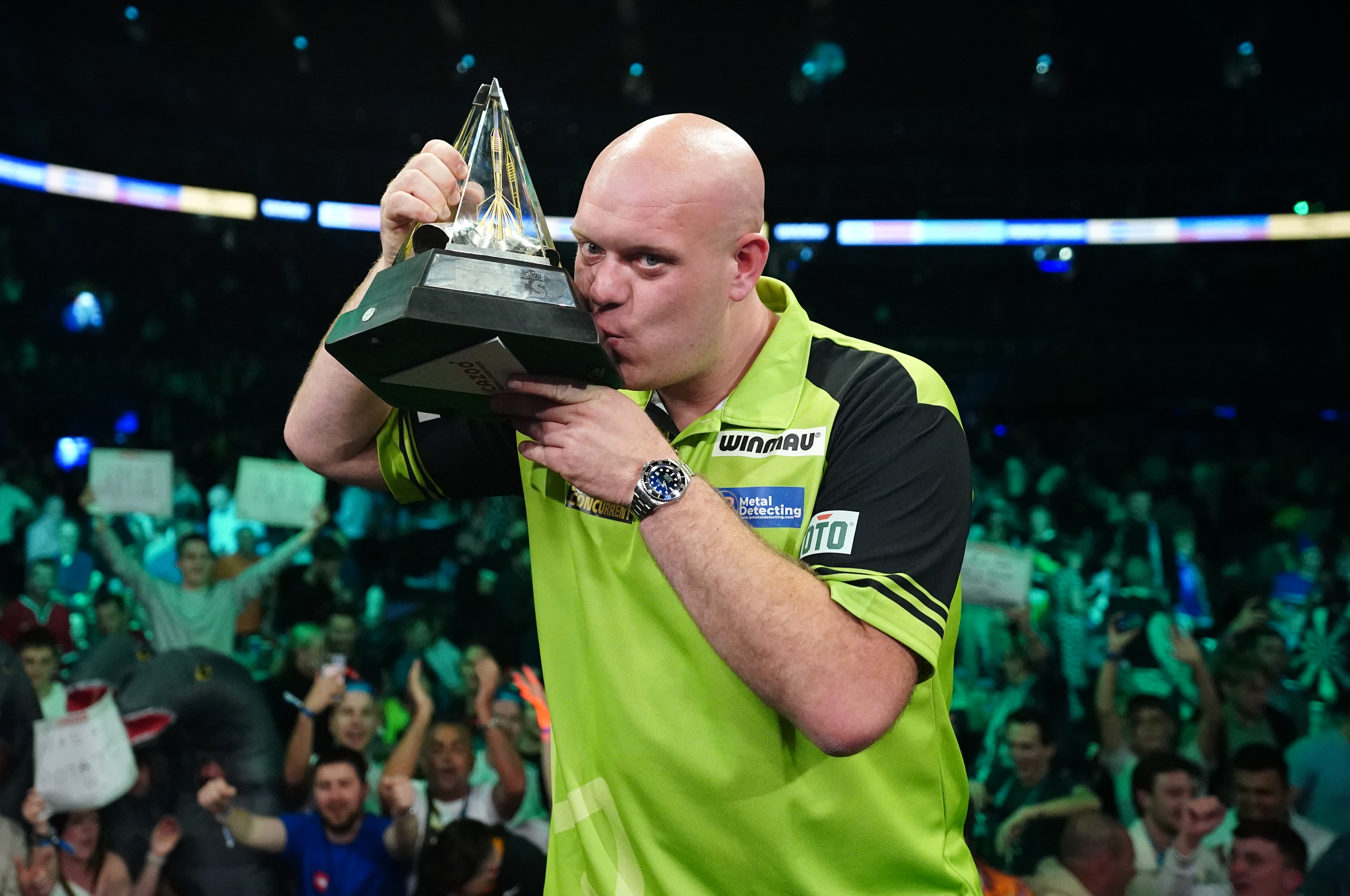 Michael van Gerwen has won the Premier League Darts a record SEVEN times - in 2013, 2016, 2017, 2018, 2019, 2022 and 2023