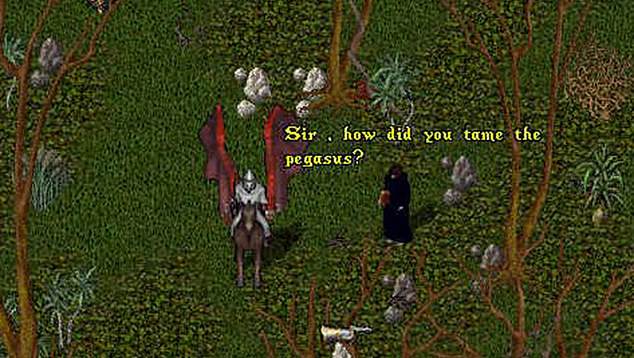 The term nerf, meaning to make weaker or worse, appears to originate from the 1997 game Ultima Online (pictured) where players complained that weak weapons felt like using 'nerf swords'