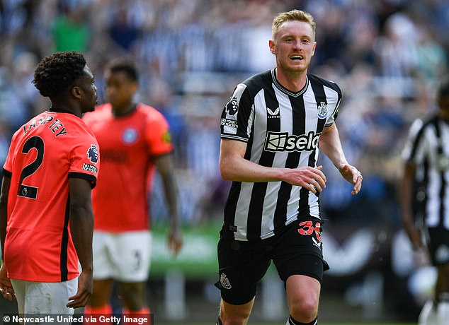 While his team-mates headed to Australia, Newcastle’s Sean Longstaff went hunting for wickets