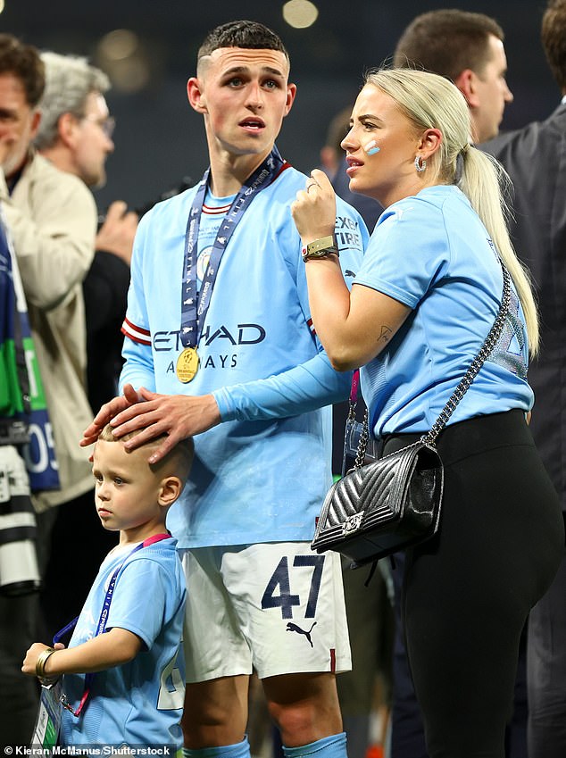 A source told Mail Sport that his family and girlfriend, Cooke, have been a constant pillar of support for Foden