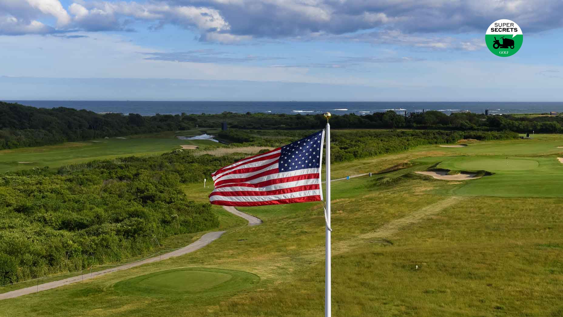 Greens and fairways at Newport Country Club, host of the 2024 U.S. Senior Open.