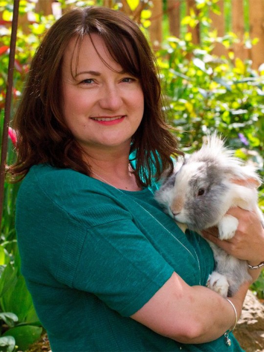 Rachel advises against buying rabbits on sites like Gumtree (Picture: SWNS)