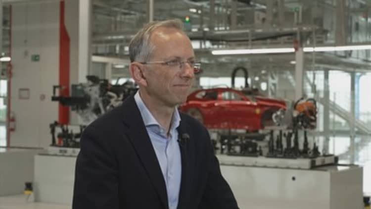 Ferrari CEO Benedetto Vigna on EV demand and the 'emotion' of the supercars