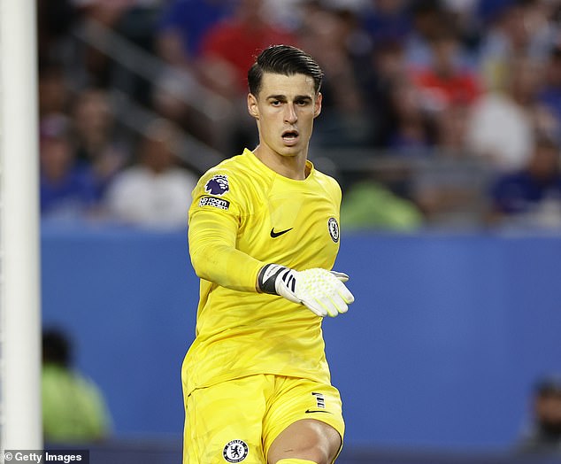 Goalkeeper Kepa Arrizabalaga, a £72million signing in 2018, is also part of the 'bomb squad'