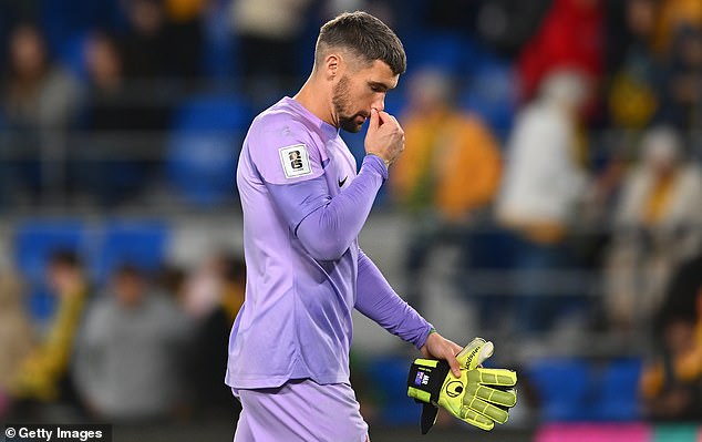 The Socceroos opened their World Cup qualifying campaign with a shock 1-0 loss to Bahrain which was compounded by a frustrating 0-0 away draw with Indonesia (skipper Mat Ryan is pictured)