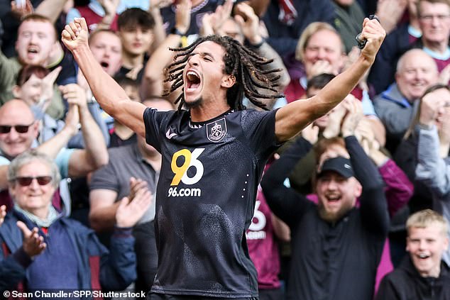 He then went on to celebrate with the Burnley fans before turning back to make one final dig at the Elland Road faithful