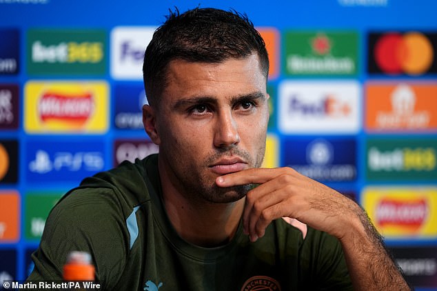 Rodri joined a growing number of stars speaking out on the schedule and going on strike