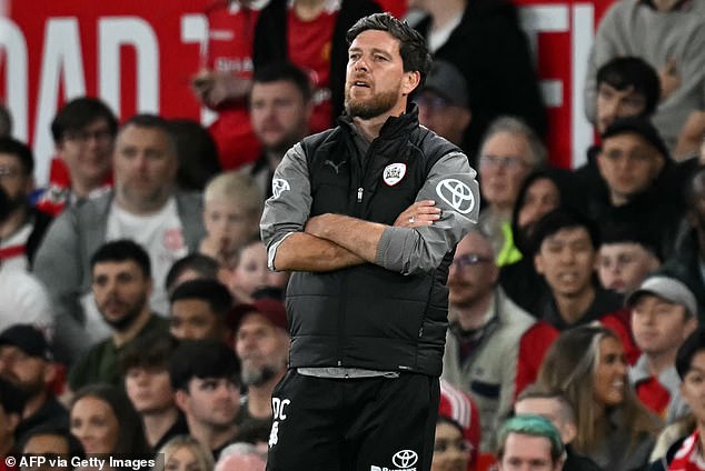 Barnsley boss Darrell Clarke threatened to 'slap' his players after they lost 7-0 to Man United