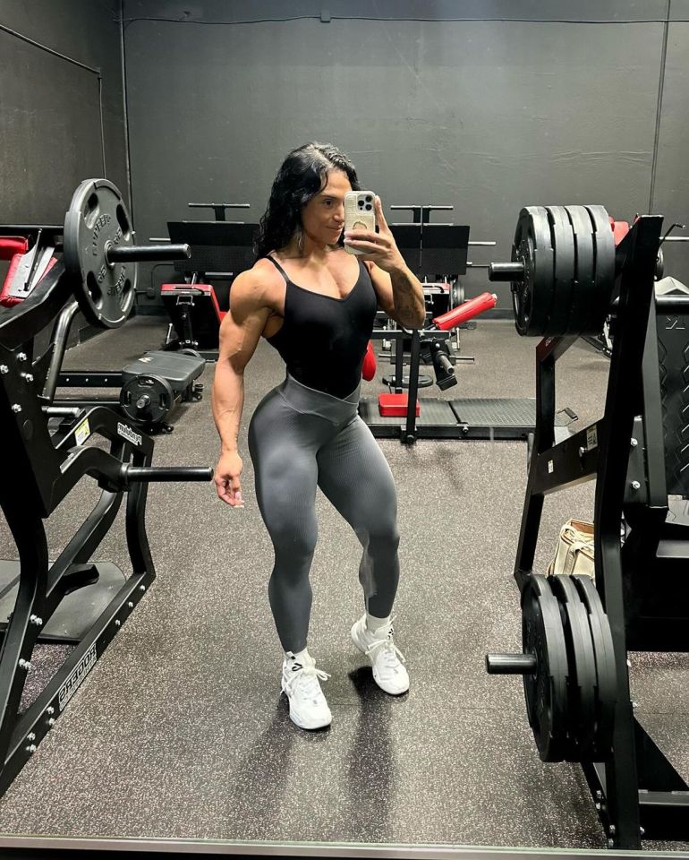 Kristina Mendoza is a professional bodybuilder