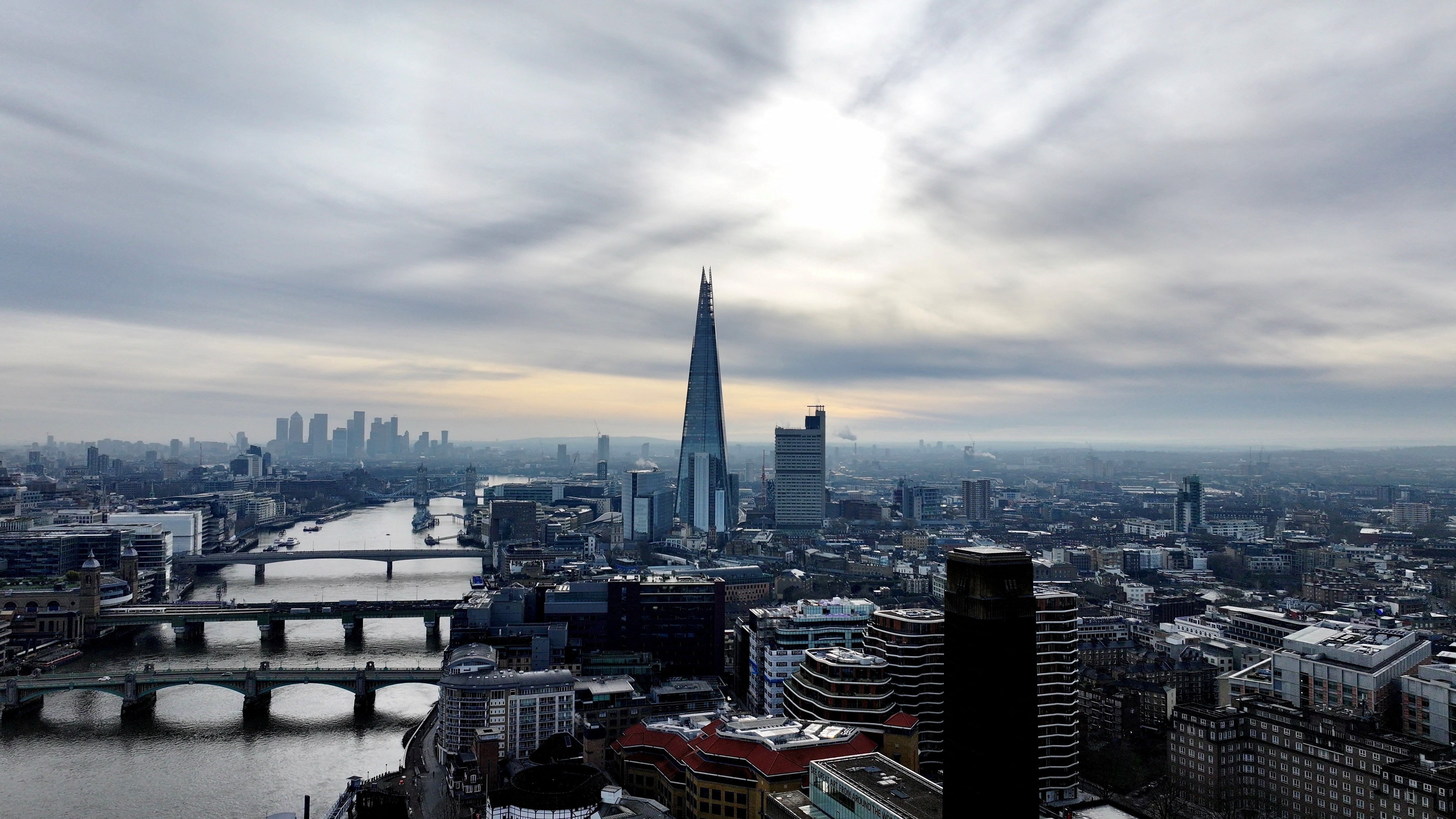 The party was due to be held at The Shard, near London Bridge