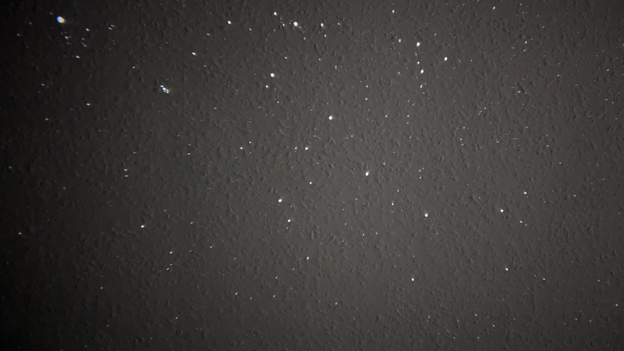 Sega Toys Homestar Matataki projecting stars onto a textured ceiling.