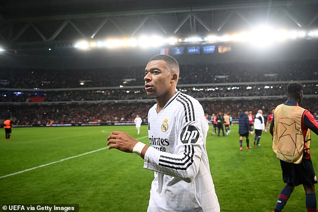 His superstar brother Kylian made a quick exit after being unable to rescue Real Madrid