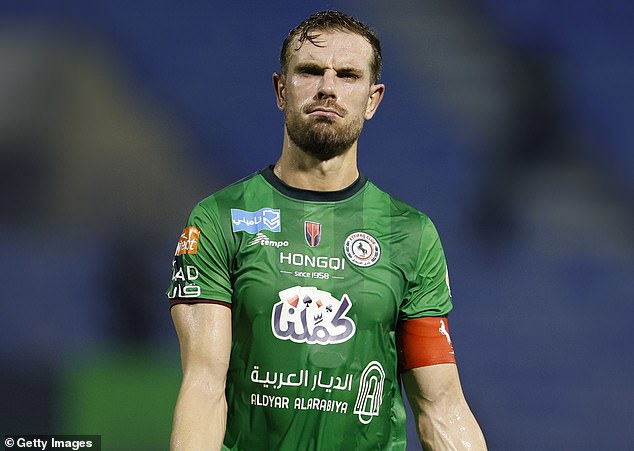 Henderson had a doomed spell at Saudi Pro League club, Al-Ettifaq between 2023 and 2024