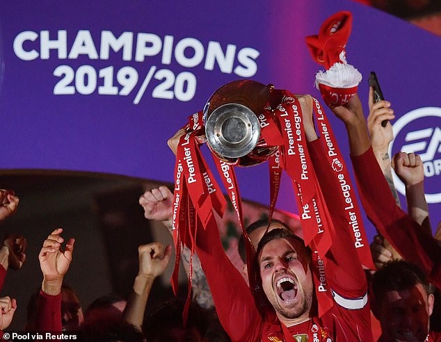 Henderson's club career's crowning glory has been skippering Liverpool to their first league title in more than 30 years, back in the 2019-20 Premier League season