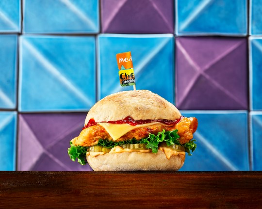 Nando's new Cheesy Chickle burger