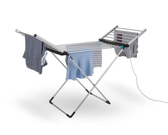 Minky Heated Indoor Clothes Airer, 12m