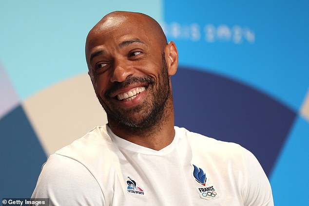 Henry, 47, says the French team are 'more stable' without Mbappe in it, however