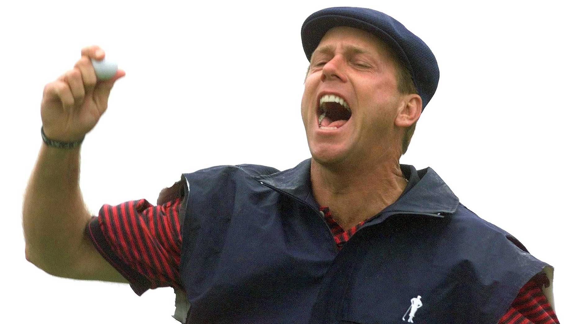 Payne Stewart at the 1999 us open.