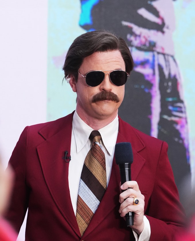 Willie Geist Went as Ron Burgundy From ‘Anchorman’