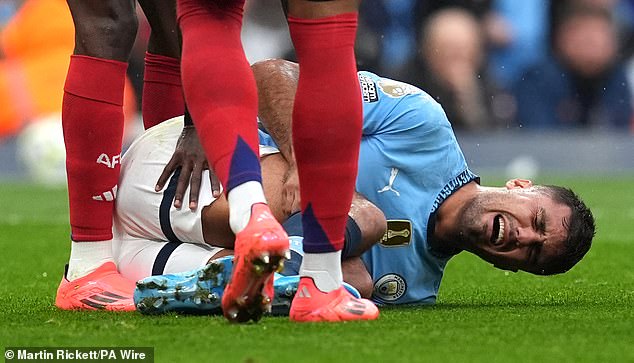 Guardiola could not legislate for Rodri's knee injury, which will keep him out for the season