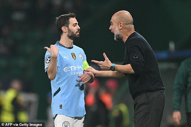 Bernardo Silva confessed Man City are in a 'dark place' but Pep Guardiola disagreed