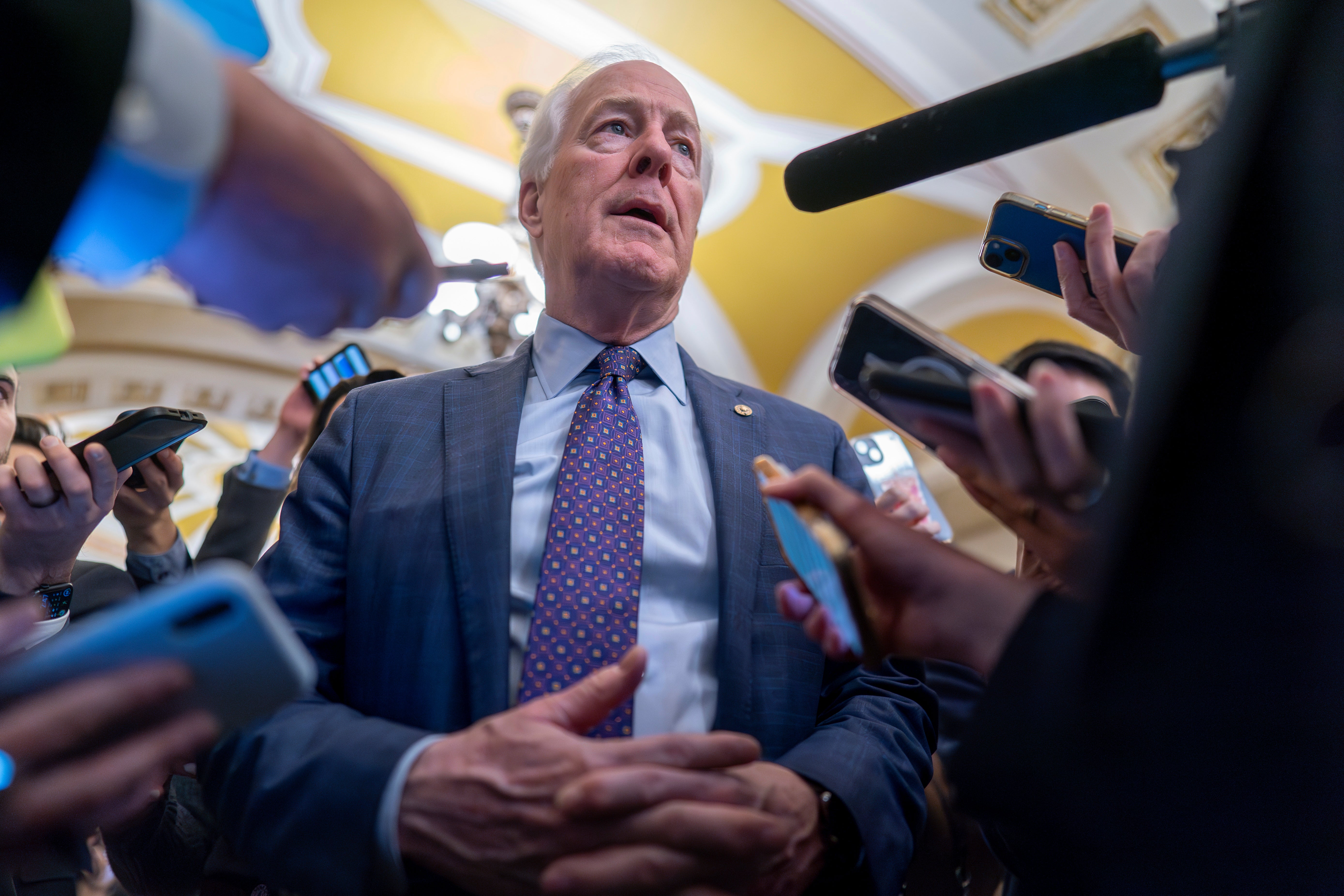 Senator John Cornyn is also vying to become the next Senate Majority Leader