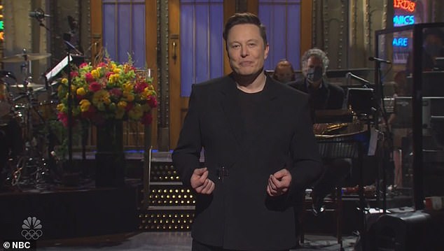 Elon Musk, 53, was critical of Saturday Night Live's portrayal of him via Dana Carvey, 69, in the NBC staple's first episode since Donald Trump's election victory. Pictured October 16 in Pennsylvania on the campaign trail for Trump