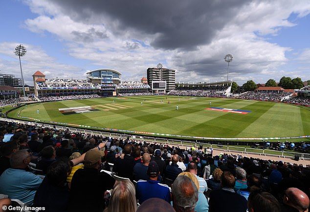 Kitt had a two-year contract at Trent Bridge (above), home of Nottinghamshire Cricket Club