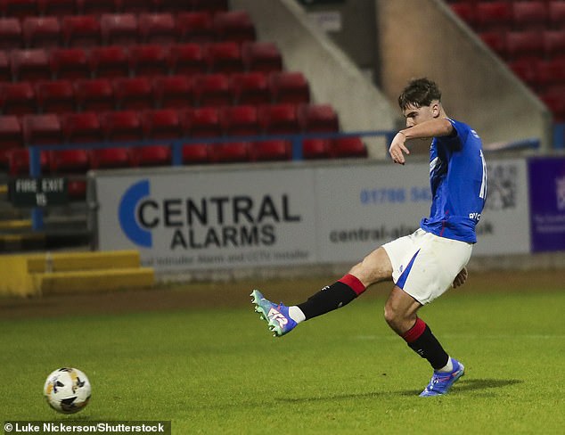 Youngster Findlay Curtis has more than 50 goals to his name in two-and-a-half seasons