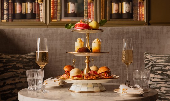 Get over £20 off a Japanese-style Afternoon Tea & unlimited cocktails at La Bibliothèque