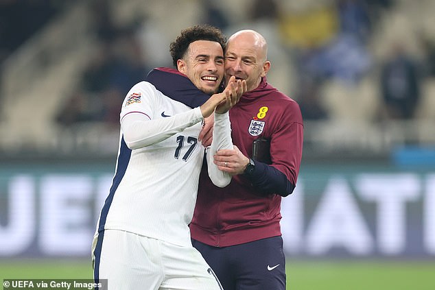 Carsley handed Jones his first England cap against Greece last week and the Liverpool midfielder responded with a Player of the Match performance