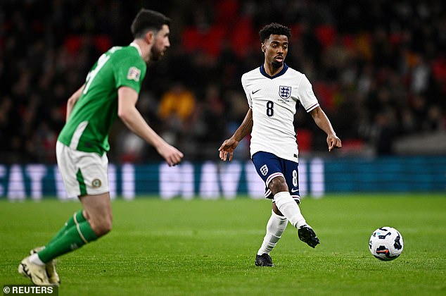 Angel Gomes was one of the eight players Carsley handed a debut to in his six matches in charge