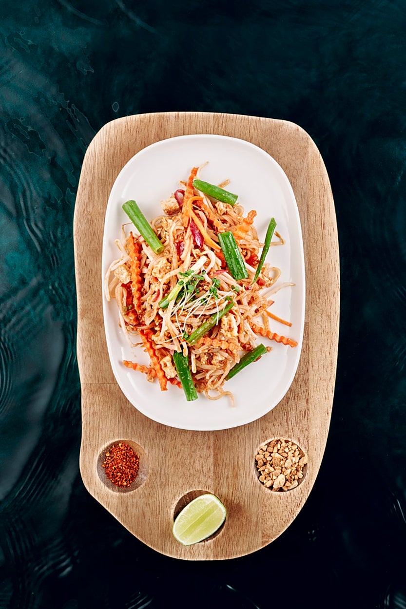 Pad Thai is the most well-known Thai dish, and Kim’s version is award-winning