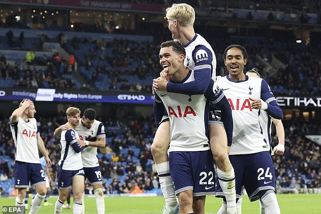 Tottenham played City off the park, and the champions could fall eight points behind Liverpool