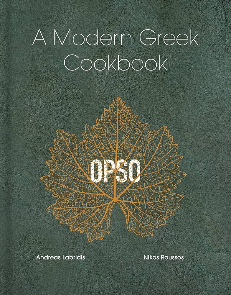 Recipes from ‘OPSO: A Modern Greek Cookbook’ will be available on the anniversary menu