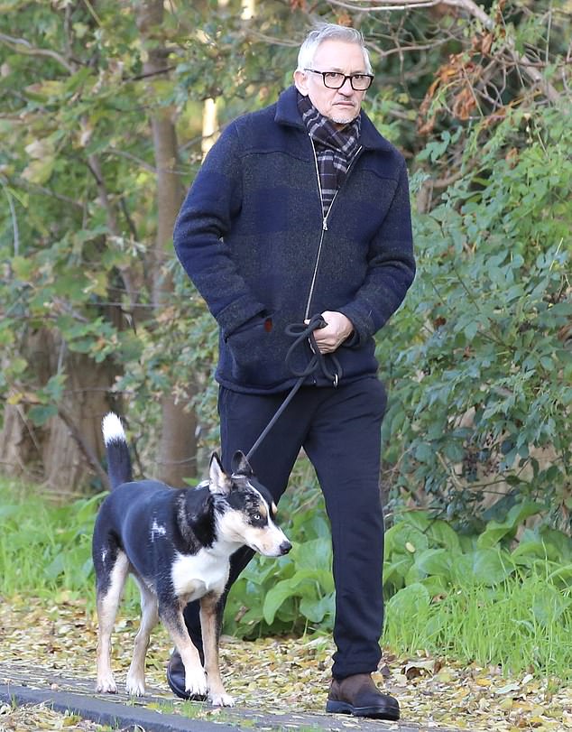 Gary Lineker (pictured today) will no longer present Match of the Day at the end of the season