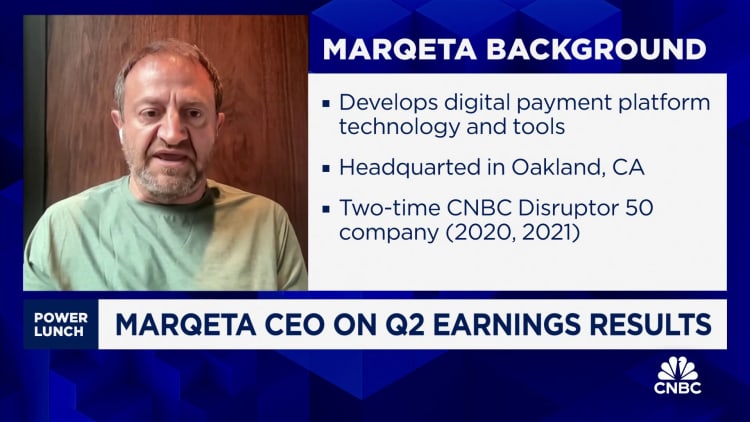 Marqeta CEO on Q2 earnings, consumer trends and the end of cash